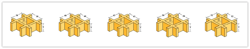 FRP Grates Fiberglass Grating for Municipal Construction