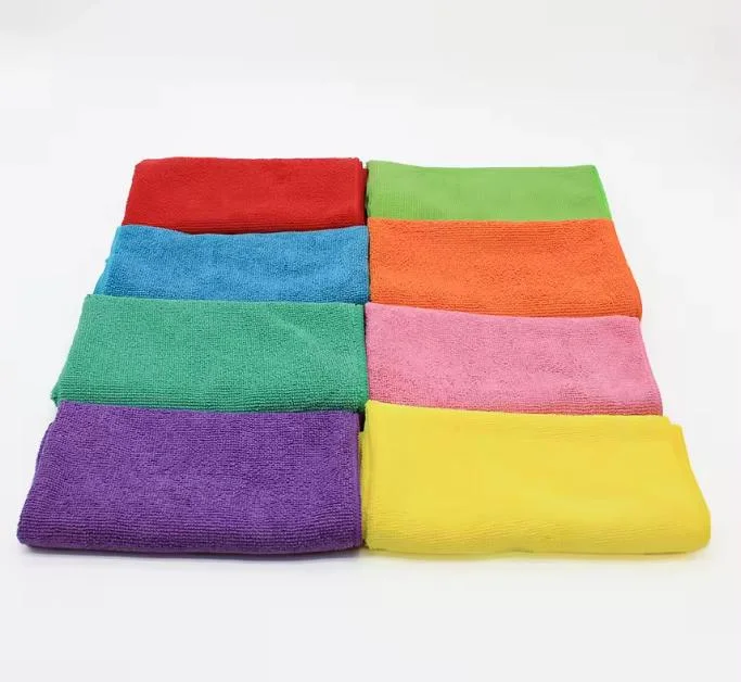 Terry Super Absorbent Microfiber Cleaning Cloths Car Kitchen Quick Bath Microfiber Towel