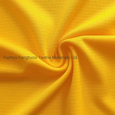  100% poliestere maglia griglia Dry Fit Sport tessuto a maglia per Abbigliamento attivo