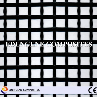 Geogriglia in fibra di vetro (maglia Warp) per rinforzo Asphalt Overlay