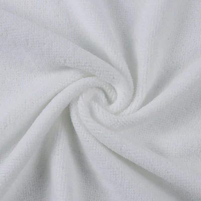 Tessuto in tessuto in poliestere a bassa e alta qualità asciugamano in microfibra a due lati Panno pulizia Auto panno Beauty Salon Towel tessuti