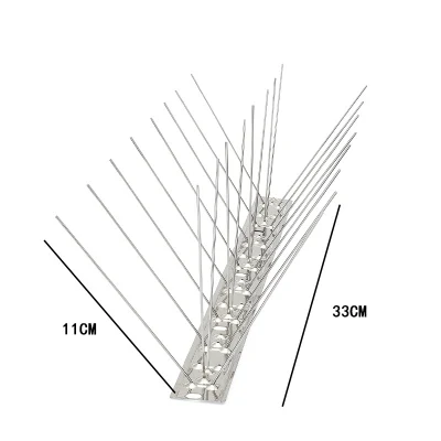 Piccolo uccello di plastica Defender spaventano gli uccelli tenere lontani Spike Dispositivo per Garden Yard