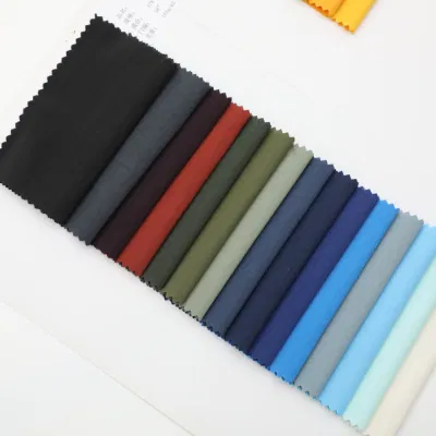 Tessuto morbido cotone Recycle poliestere spandex twill Tc spandex strappo Resistente Ripstop ignifugo impermeabile Sport tessuto tessile per camicie Abbigliamento da lavoro Uniforme