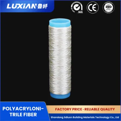 Campione privo di fibre in PP Sdluxn Lxjd poliacrilonitrile per filatura industriale Cina antibatterico Yellow Polyacrilonitrile Fibre Factory
