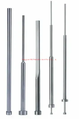 Parti dello stampo di iniezione in plastica del manicotto estrattore OEM (ago estrattore, cilindro circolare)