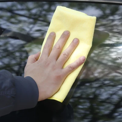 Tessuto per la pulizia in microfibra caldo tessuto tessuto tessuto tessuto tessuto tessuto tessuto tessuto tessuto tessuto tessuto tessuto grigio 40*40cm 300GSM panno microfibra per auto da cucina