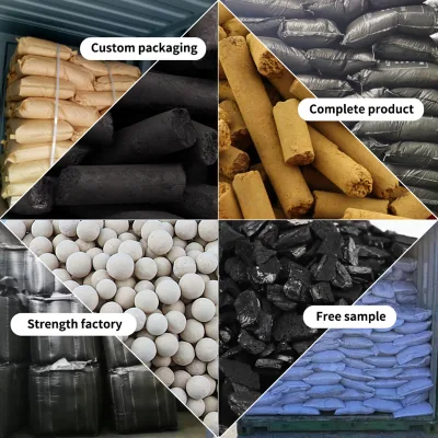 Deodorante per pellet carbone attivo granulare estruso MSDS per purificazione H2S