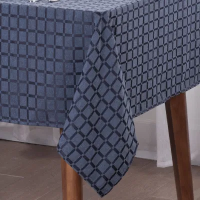 100% poliestere impermeabile Teflon Luxury Hotel Party Tovaglia copritavolo Tovaglia decorativa in tessuto jacquard