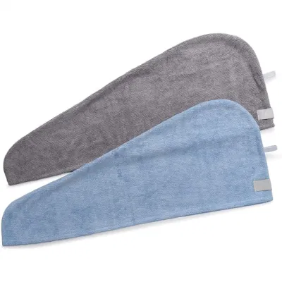 Asciugamano in microfibra Asciugamani Super Water Absorbent Hair Wrap Turban Asciugamano in microfibra per capelli con salone di bellezza per capelli in microfibra Asciugamano