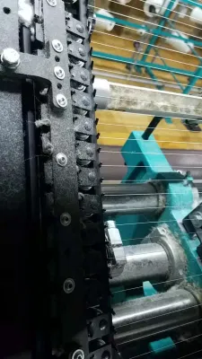 Macchina per maglieria Mutiaxial Warp