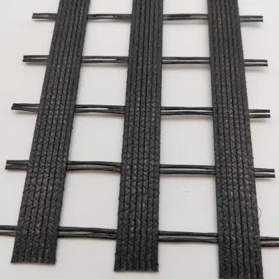  Terreno pendenza strada pavimentazione seminterrato costruzione 50kN 80kn 100kN poliestere Geogriglia PET