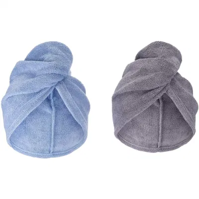 Asciugamano in microfibra Asciugamani Super Water Absorbent Hair Wrap Turban Asciugamano in microfibra per capelli con salone di bellezza per capelli in microfibra Asciugamano