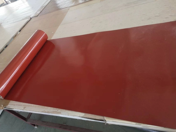 Silicone Rubber Coated Fiberglass Cloth for Fireproof Heat Insulation