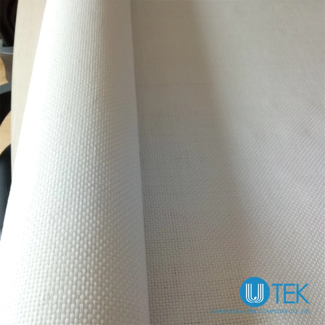 Glass Fiber/ Polypropylene Fabric in White Plain/Twill for Holypan