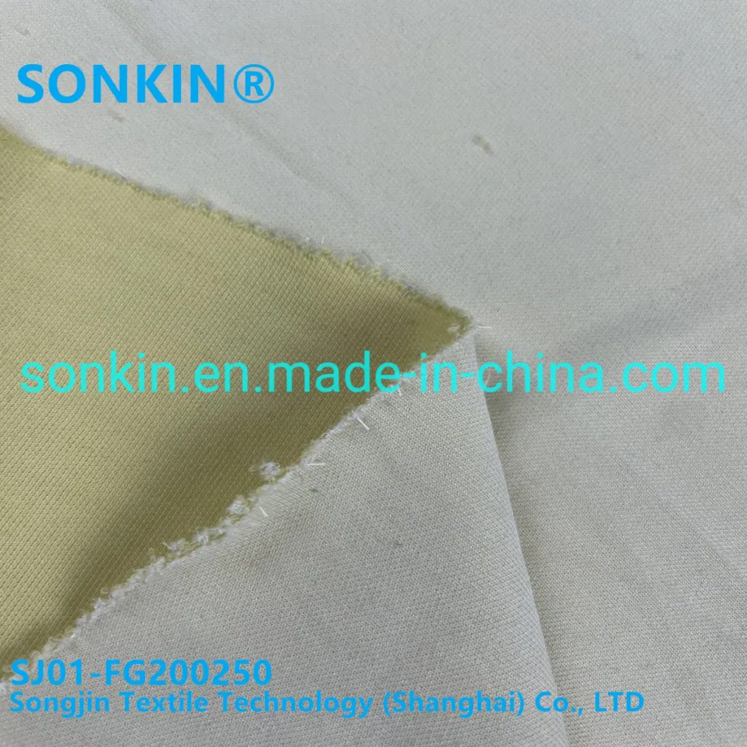 High Temperature Resistance PARA Aramid Fiberglass Cut Resistant Knitted Flame Retardant Fabric