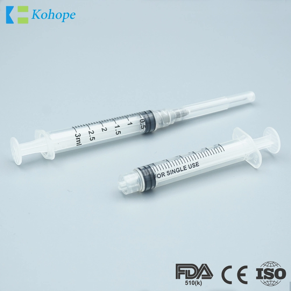 Good Service OEM/ODM Transparent OEM 1ml/3ml/5ml/10ml/20ml/50ml/60ml/100ml/150ml China Safety Hypodermic Needle