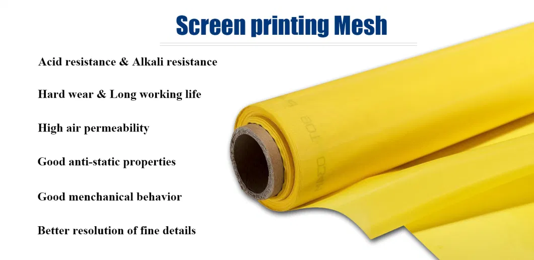 Printing Materials Screen Printer Nitoku Screen Polyester Fiber Mesh