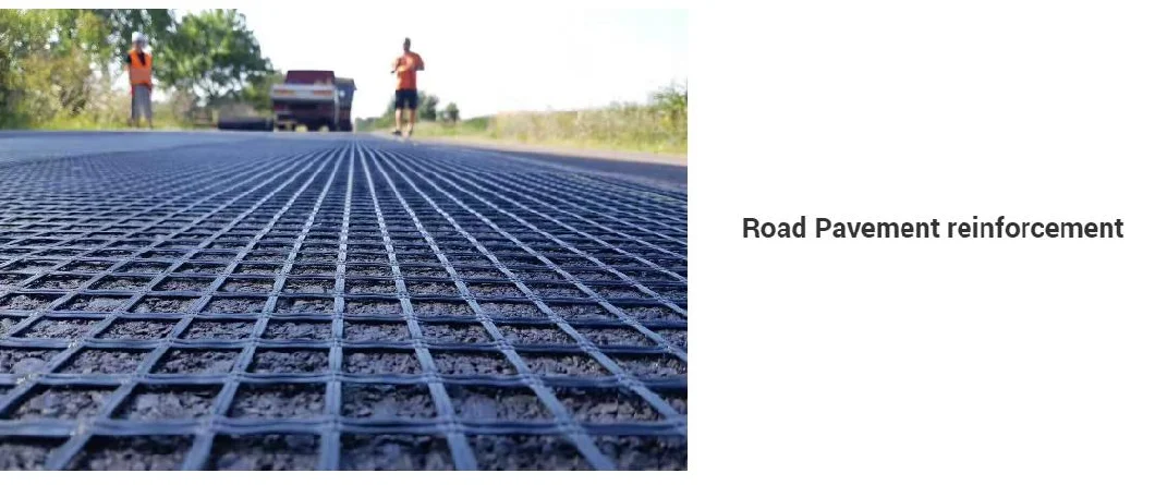 Earthwork Products Fiberglass Geogrid Coated with Asphalt/Bitumen Prices for Road Reinforcement Road Surface