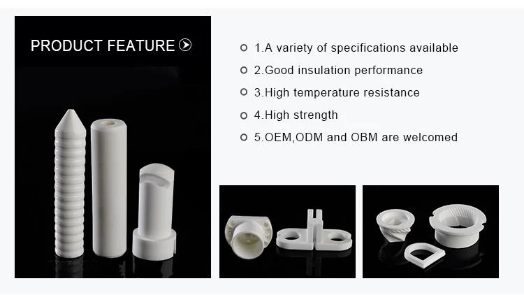 Hardness Wear Ceramic Core for Bobbin Elements Heaters Cordierite Ceramic Parts