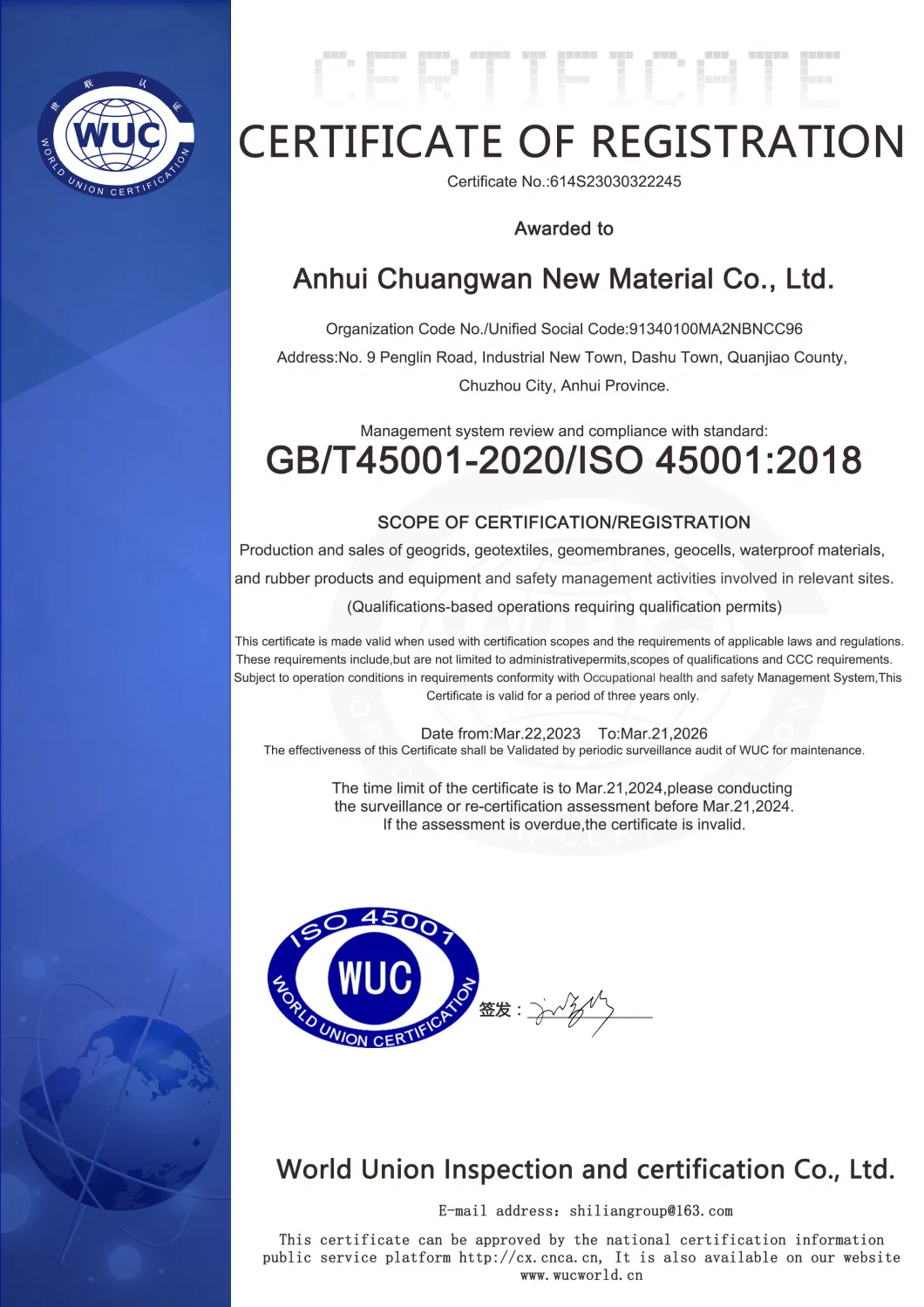 Chuangwan New Materials Stabilization Supplier Best Quality PP Biaxial Uniaxial Grid