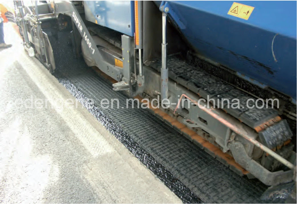 Fiberglass Combogeogrid Geocomposite Bitumen Coated for Asphalt Road Reinforcement