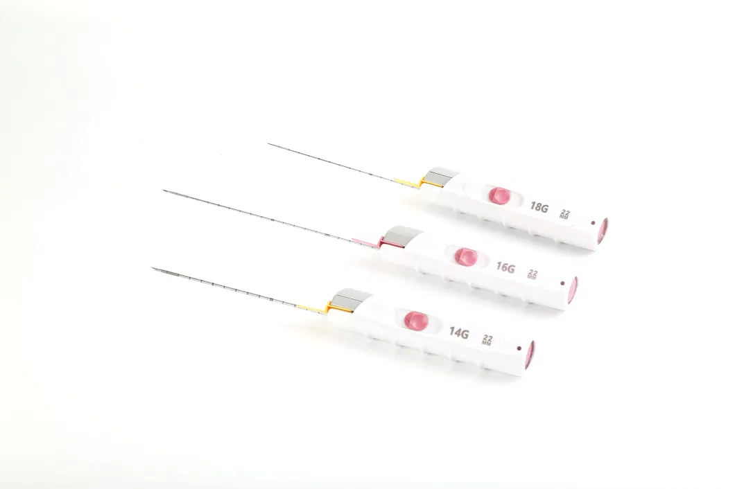 Wholesale High Quality Automatic Type Punctive Biopsy Needle Disposable Biopsy Needle