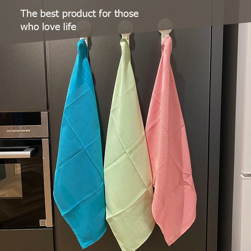 Sublimation Custom Dish Hanging Towels Hand Microfibre Kitchen Cleaning Cloth