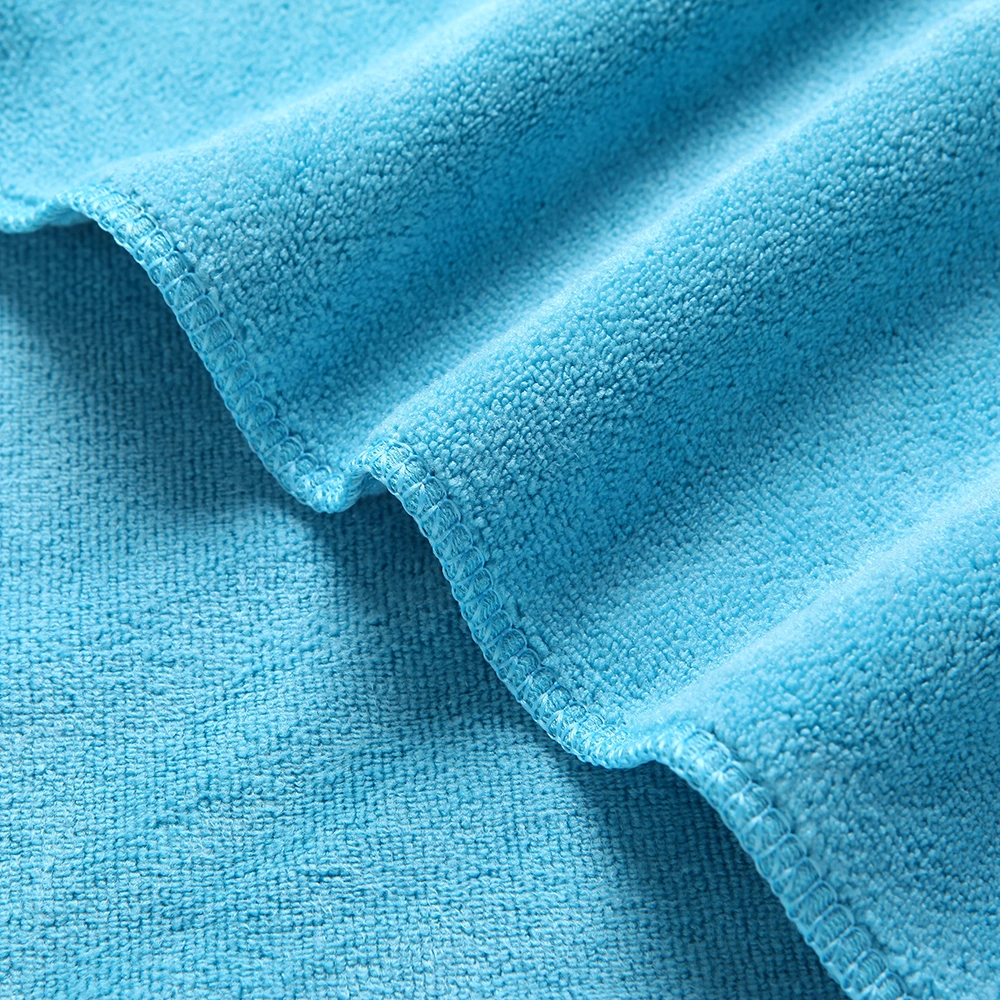 High Quality 80%Polyester 20%Polyamide Absorbent 400GSM 500GSM 30X30cm 40X40cm 40X60cm Microfibre Cloths Soft Hand Face Bath Beach Sports Towel