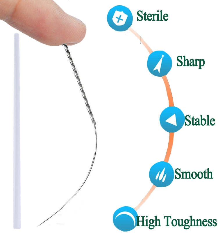 Chinese Traditional Disposable Wholesale Acupuncture Dry Needle Single Use with Guide Tube