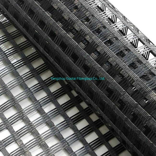 High Tensile Strength 50kn 80kn 120kn 150kn 260kn 400kn 600kn 800kn 1200kn Polyester Geogrid