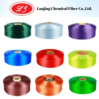 600d Environment-Friendly FDY Polypropylene Fiber Is Suitable for/ Industrial / Agricultural Rope/ Wire and Cable Weaving