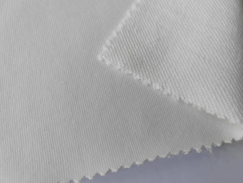 Sustainable Cotton/Sorona Heavy Weight French Terry Knitted Fabric Mercerized Finish