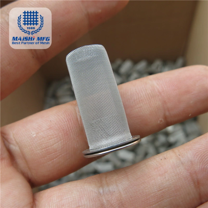 AISI304 316 Stainless Steel Wire Mesh Screen Customized Filter Strainer