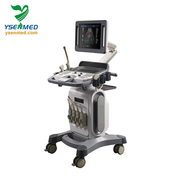 Medical Equipment Ysb-K100 Mobile Color Dopper Ultrasound Machine