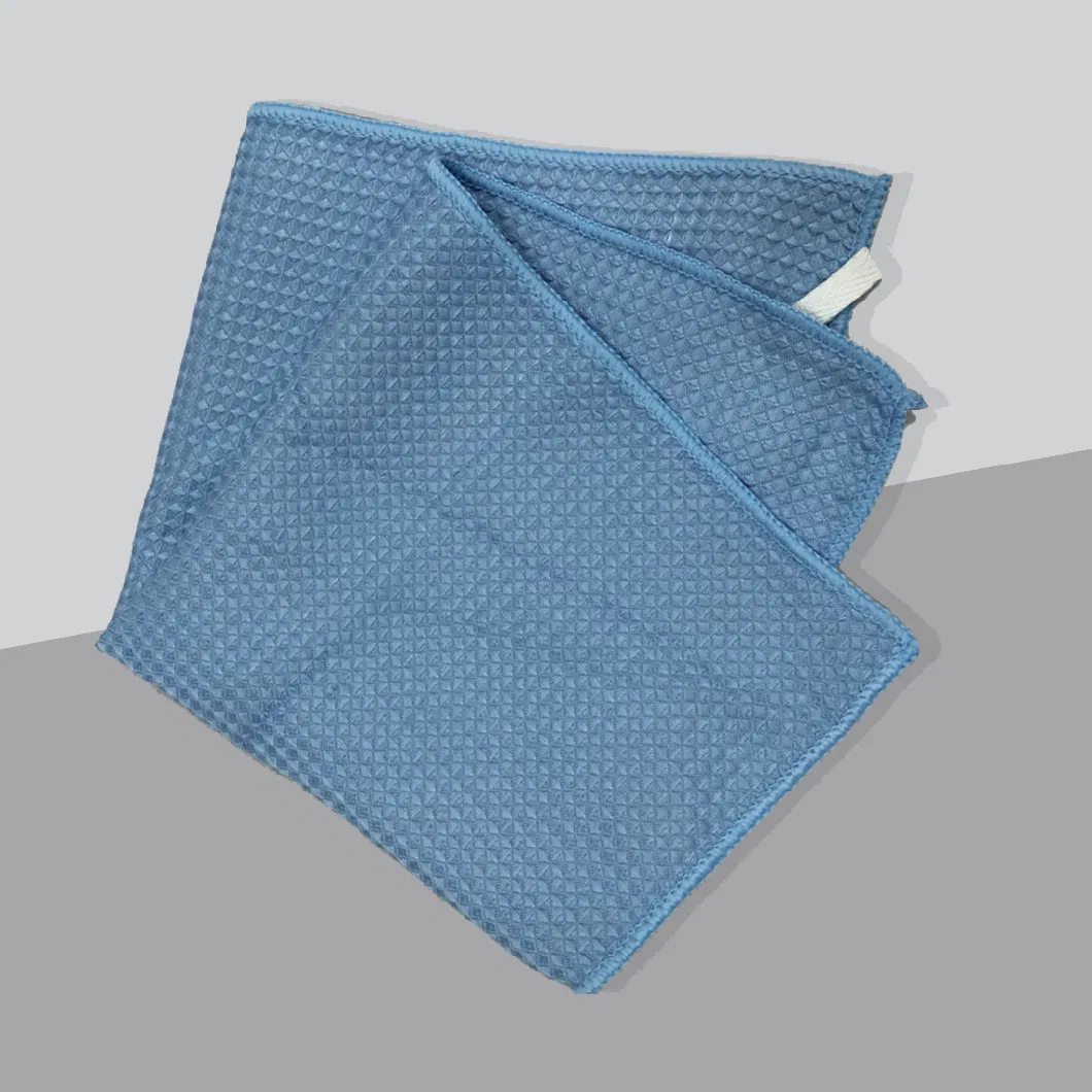 40*40cm 250GSM 80/20 Multi Purpose Kitchen and Dish Clean Microfibre Cleaning Cloth