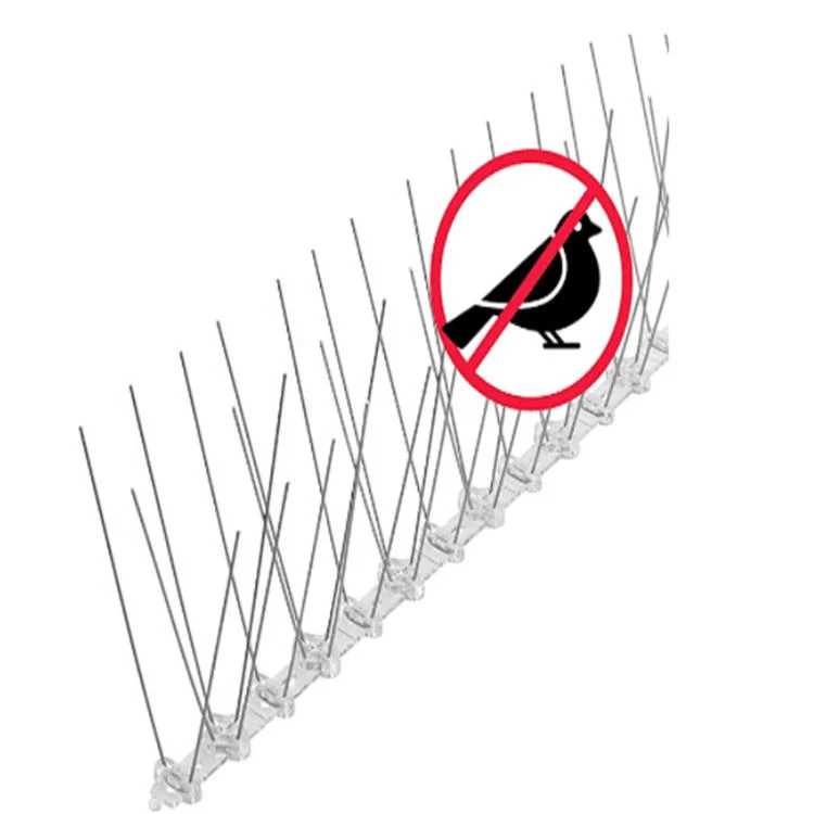 Small Plastic Bird Defender Scare Birds Keep Birds Away Spike Device for Garden Yard