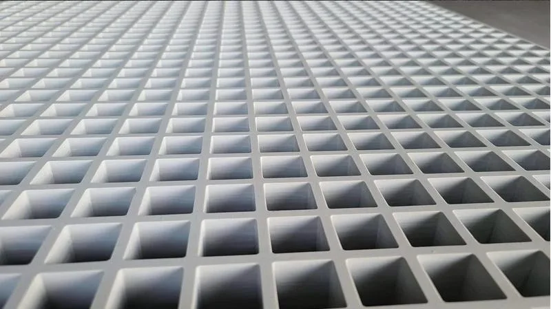 Durable and Anti Slip FRP Grating Fiberglass Plastic 1220X3660mm Grating and FRP Grille for Car Washing