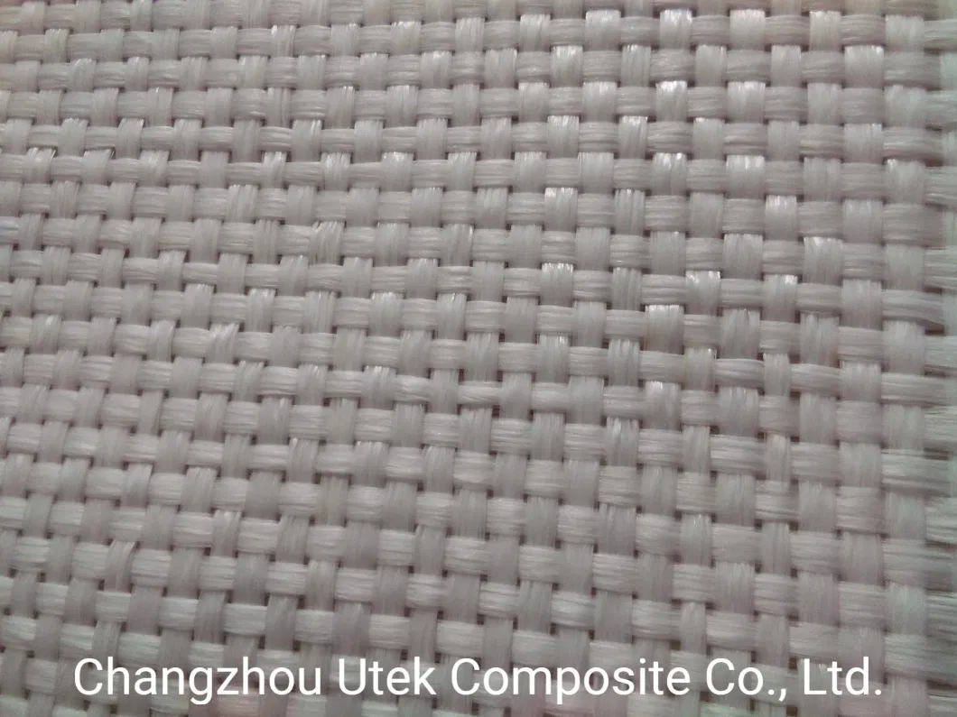 White Color Glass Fiber/ Polypropylene Fabric in Plain/Twill for Aerospace