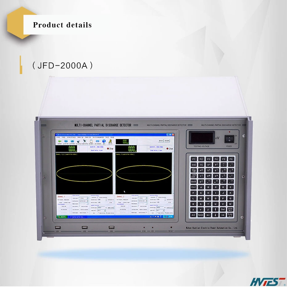 Jfd-2000A IEC Standard China Advanced Handheld Cable Partial Discharge Measurement Device