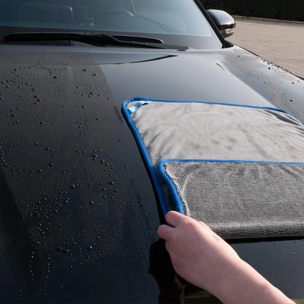 Superior Micro Fiber 1400GSM Twist Loop Technology Microfibre Car Drying Towel