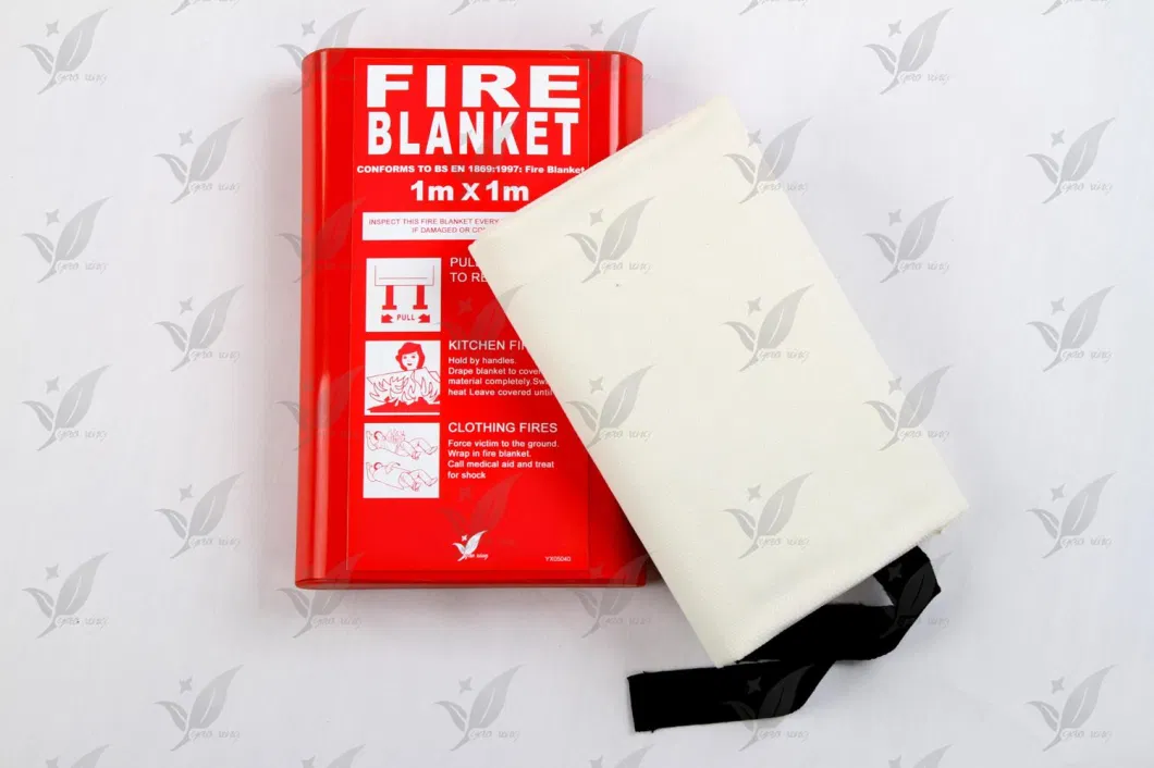 Fiber Glass Fire Blanket for Home School