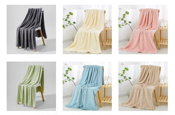 Microfibre Cleaning Towel Coral Fleece Bath Towel