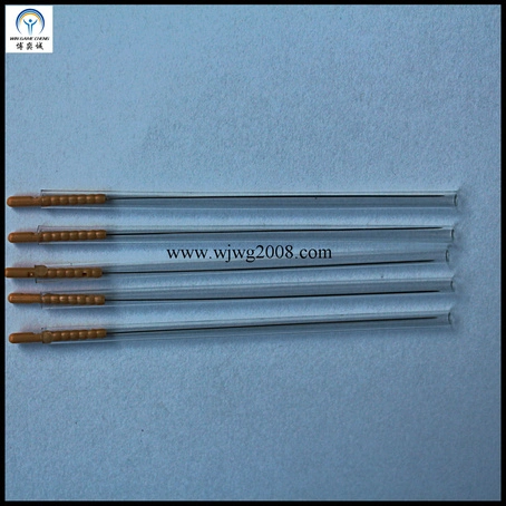 Acupuncture Needles with Brown Plastic Handle with Guide Tube