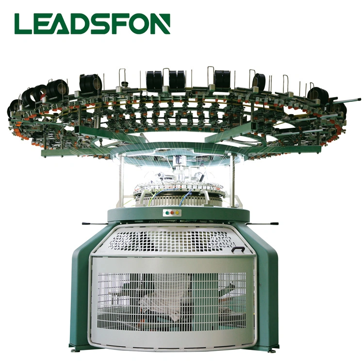Leadsfon New Terry Fleece Double Jersey Circular Knitting Machines with Good Price