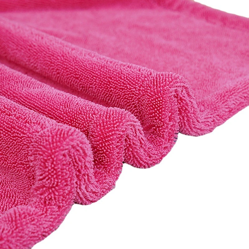 1200GSM 40*40cm Microfiber Cleaning Product Twisted Braids Car Washing Towel