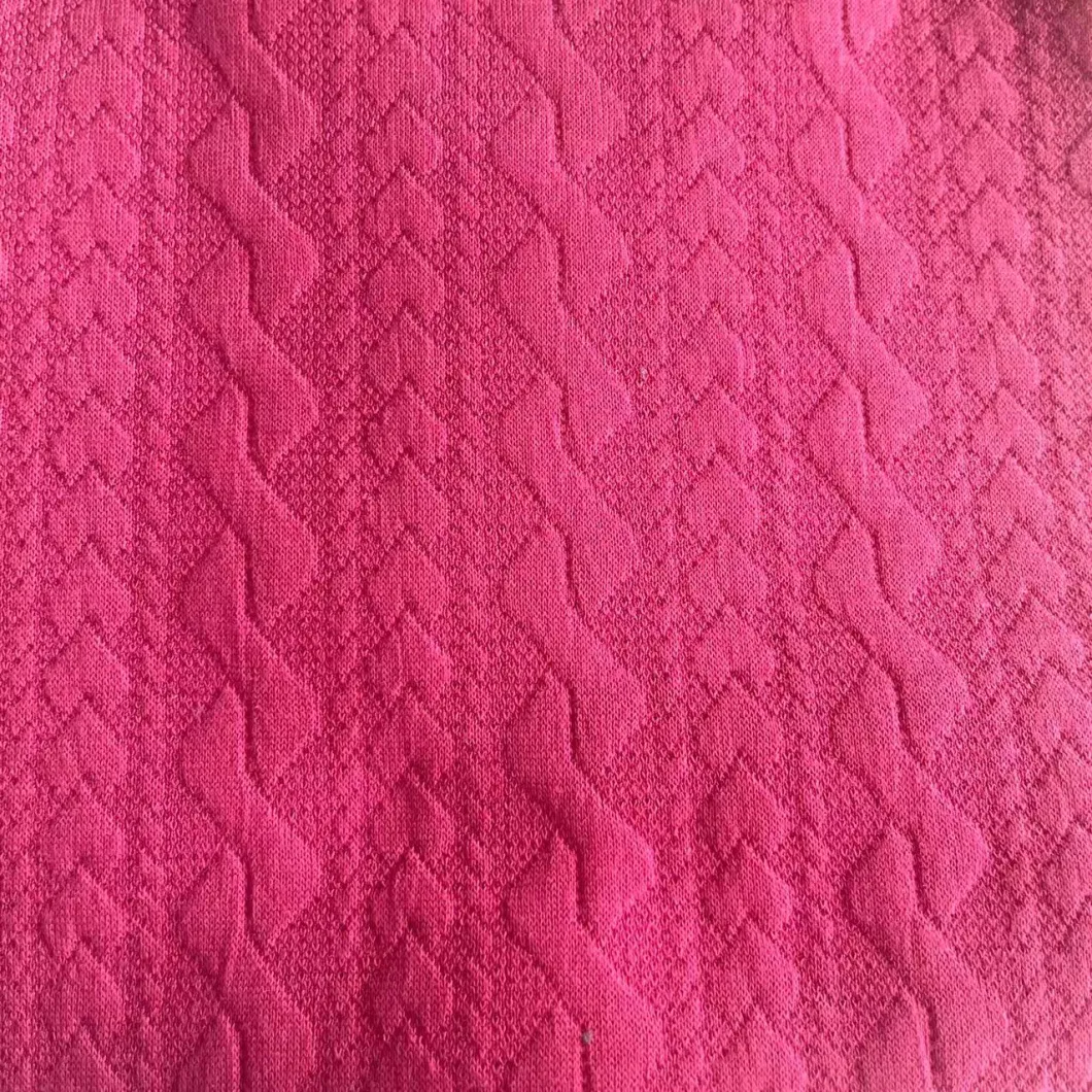 2023 New Designtowel Terry Fabric 95polyester 5spandex Jacquard Terry Knitted Fabric