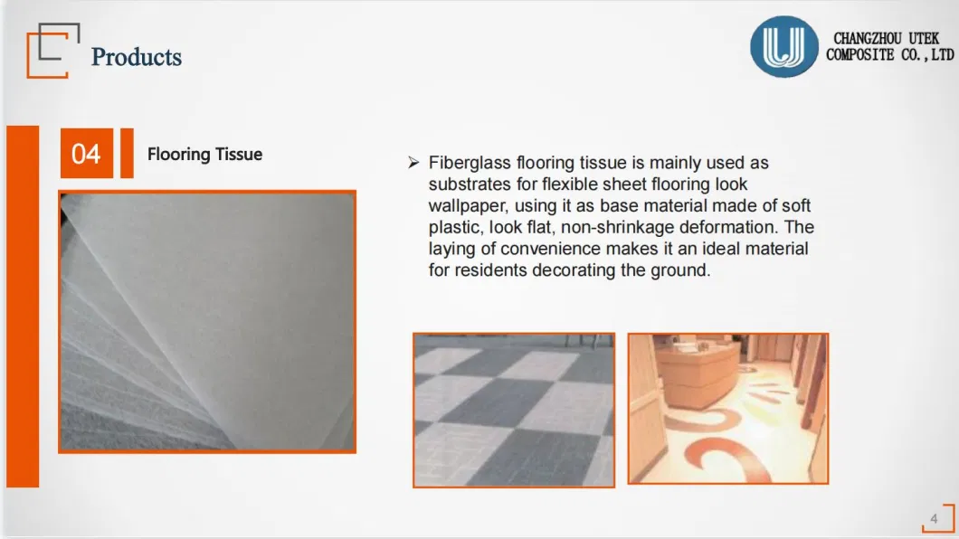 Synthetic Polyester Tissue for Filament Winding Pipes