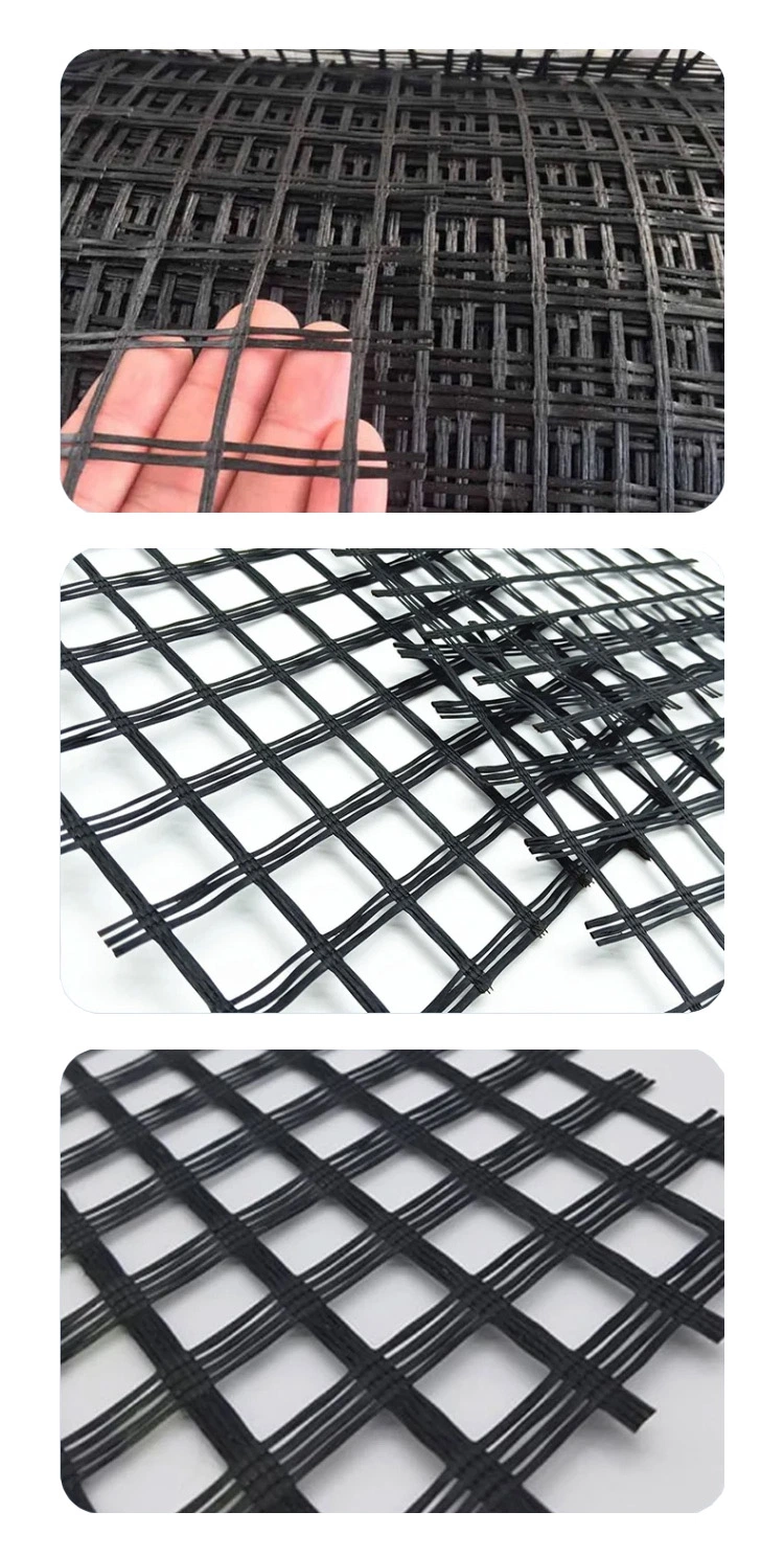 High Tensile Strength Basalt Fiber Geogrid