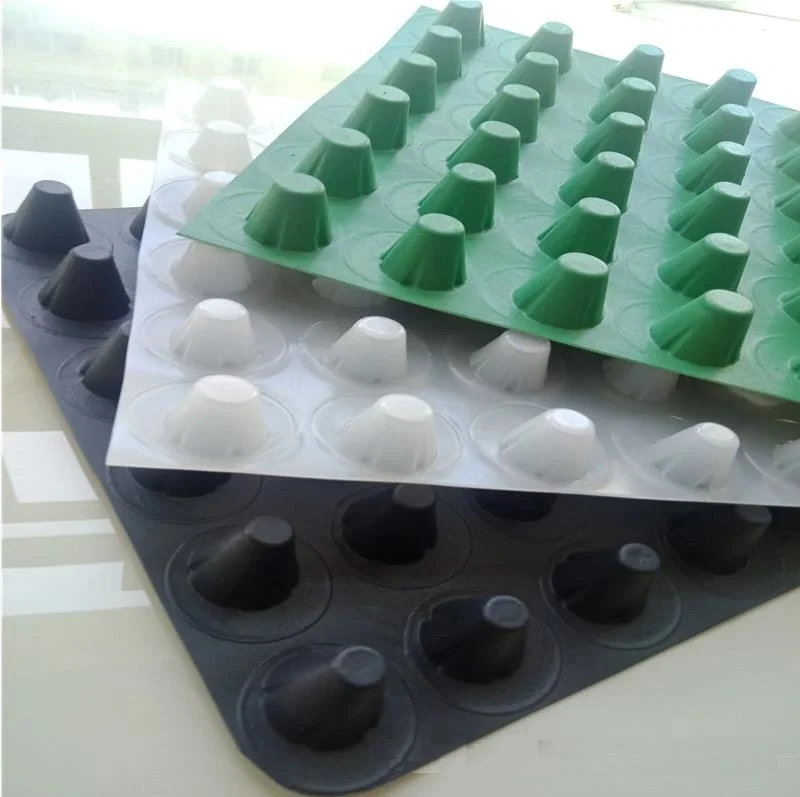Jubo Garden Dimple Drainage Mat Roll Board Plastic Drain Board