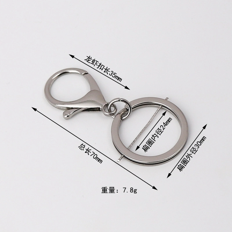 High-Grade Luggage Hardware Hanging Galvanized Alloy Dog Buckle Chain Head Hook